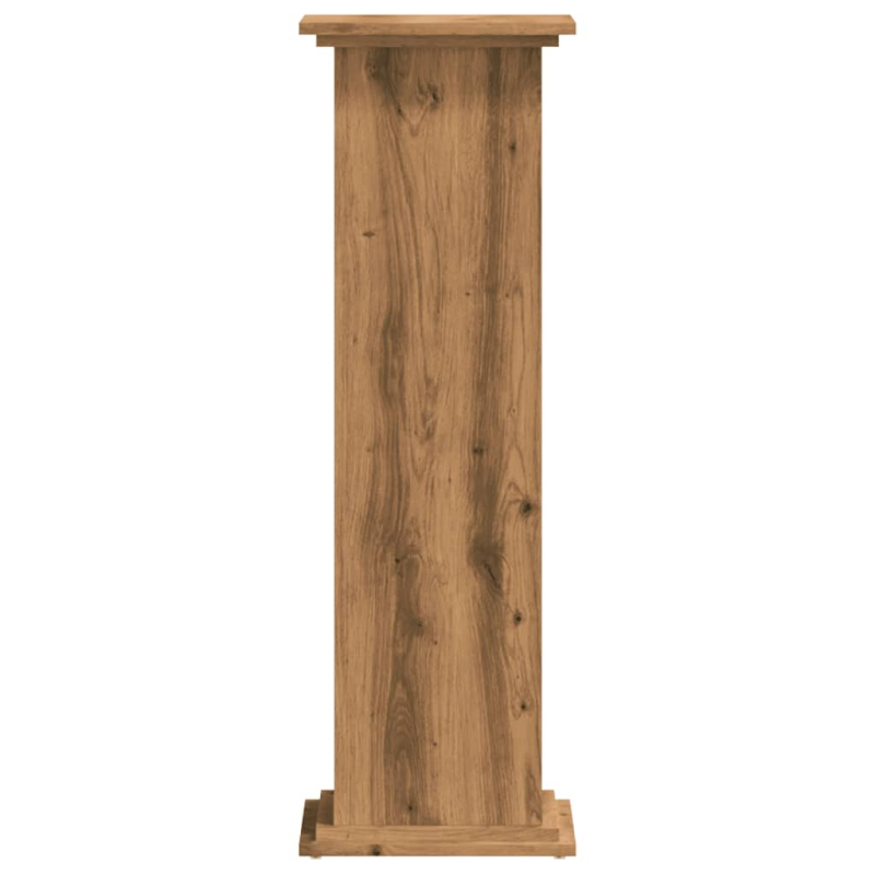Pflanzenständer Artisan-Eiche 33x33x100 cm Holzwerkstoff