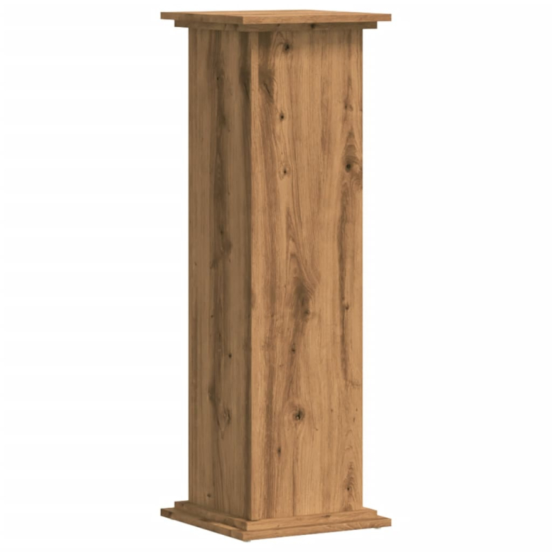 Pflanzenständer Artisan-Eiche 33x33x100 cm Holzwerkstoff