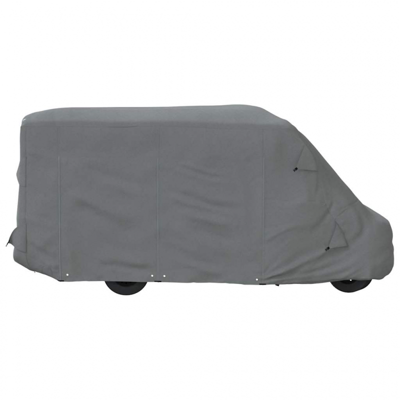 Schutzhülle für Wohnmobil Grau 610x235x275 cm Vliesstoff