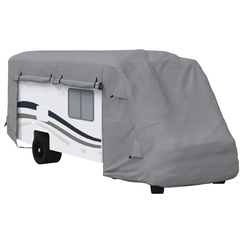 Schutzhülle für Wohnmobil Grau 730x235x275 cm Vliesstoff