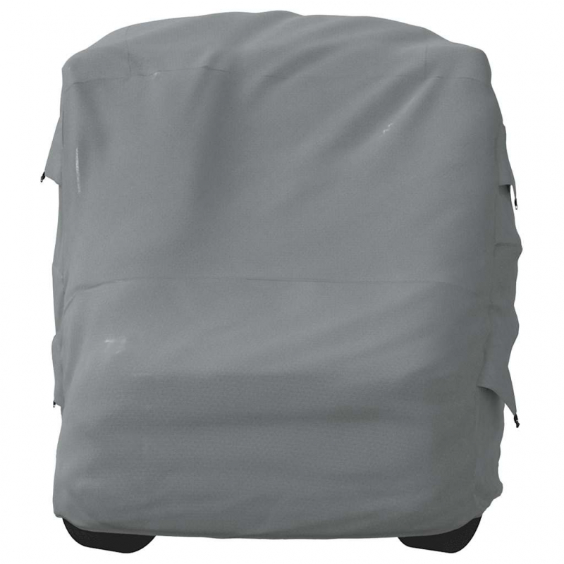 Schutzhülle für Wohnmobil Grau 870x235x275 cm Vliesstoff
