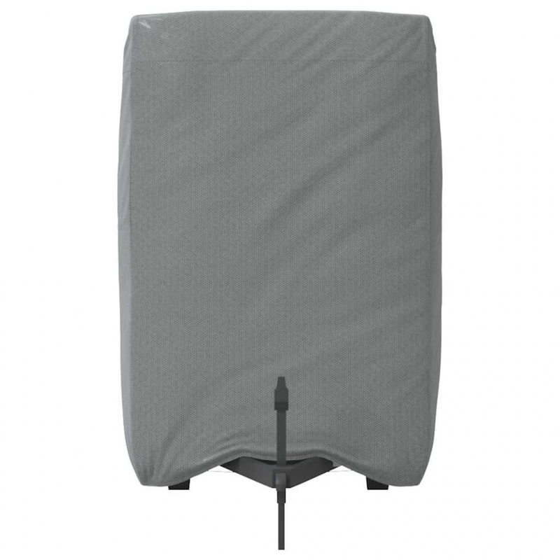 Schutzhülle für Pferdeanhänger Grau 334x148x230 cm Vliesstoff