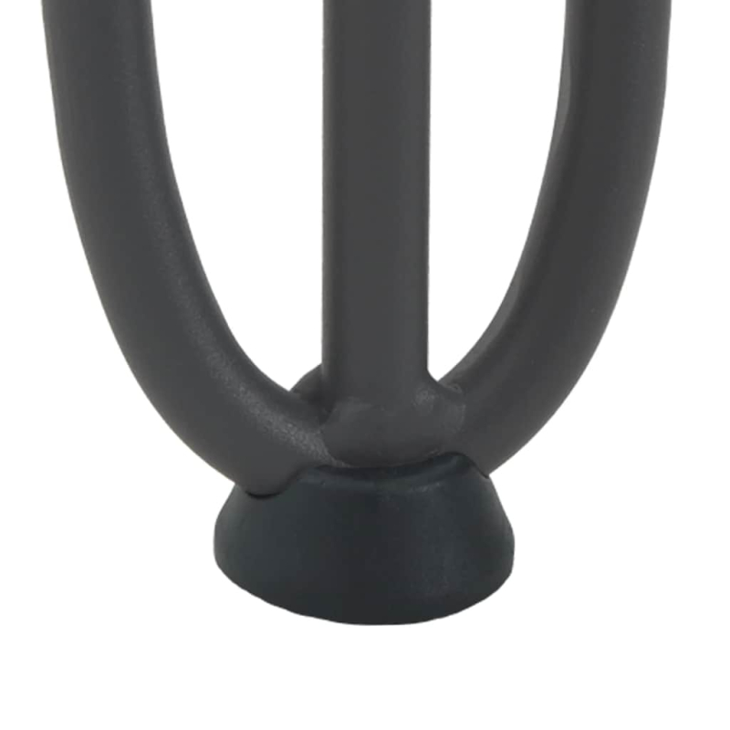 Haarnadelbeine 4 Stk. Anthrazit 10 cm Massivstahl