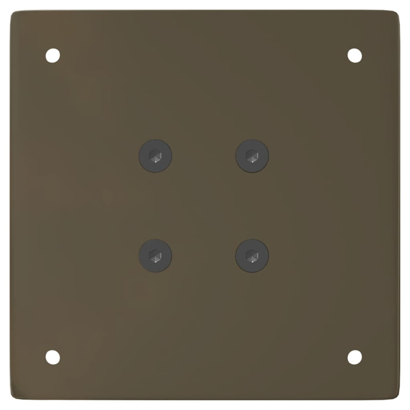 Couchtischbeine 4 Stk. Naturstahl 30 cm Stahl