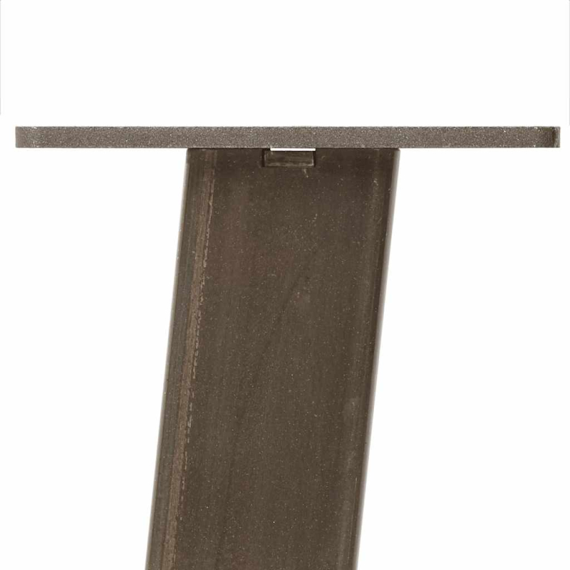 Couchtischbeine 4 Stk. Naturstahl 30 cm Stahl