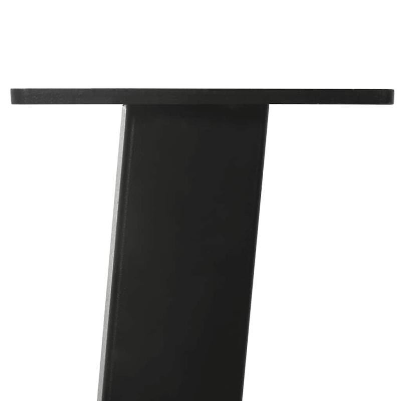 Couchtischbeine 4 Stk. Schwarz 42 cm Stahl