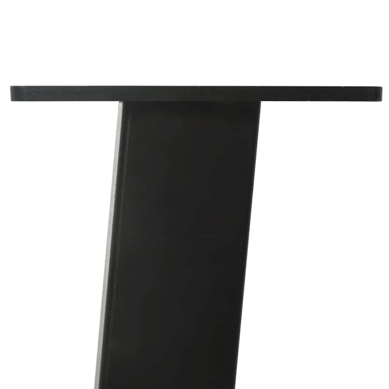 Couchtischbeine 4 Stk. Schwarz 72 cm Stahl