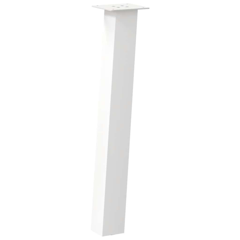 Couchtischbeine 4 Stk. Weiß 72 cm Stahl