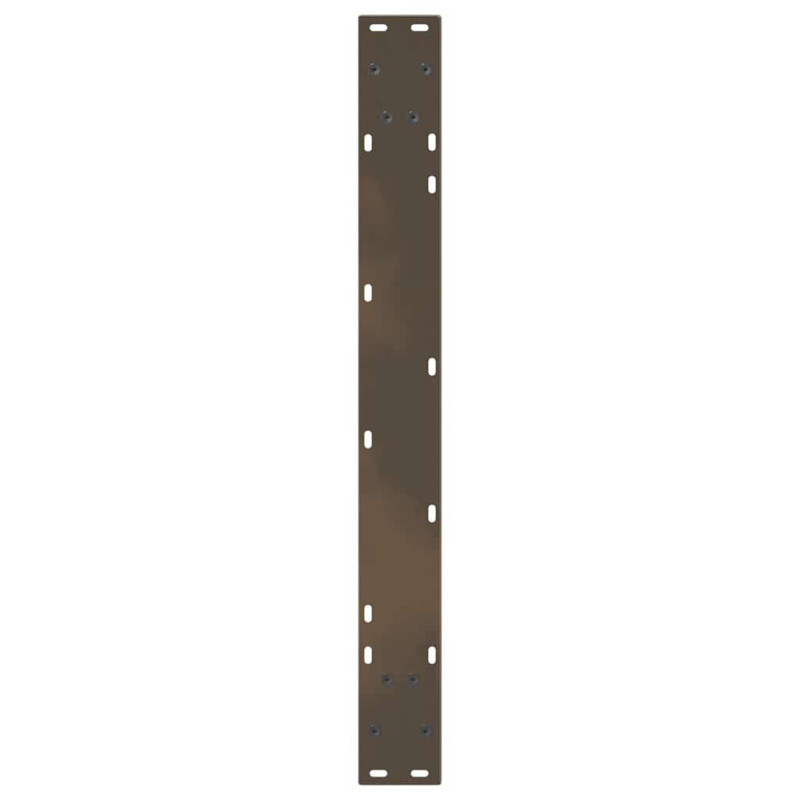 Esstischbeine V-Form 3 Stück Naturstahl 70x(72-73,3) cm Stahl