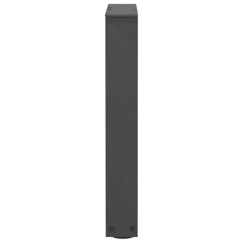 Esstischbeine V-Form 2 Stück Anthrazit 38x(42-43,3) cm Stahl