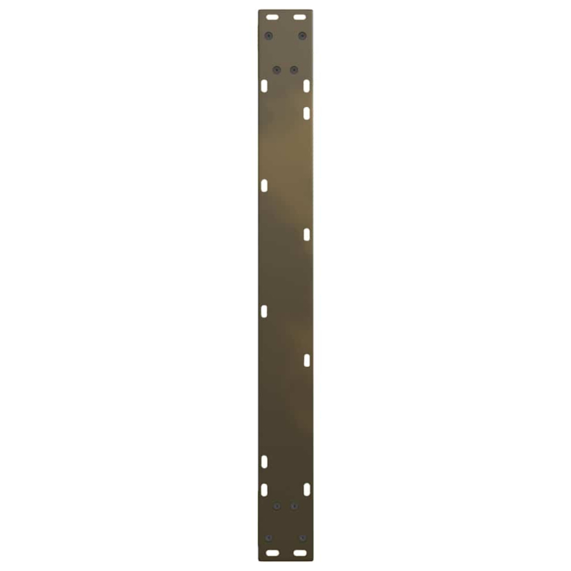 Esstisch Beine V-Form 2 Stück Naturstahl 90x(72-73,3) cm Stahl