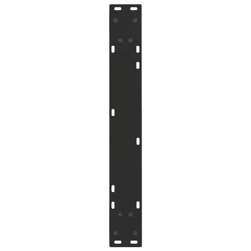 Esstisch Beine V-Form 3 Stück Schwarz 70x(72-73,3) cm Stahl
