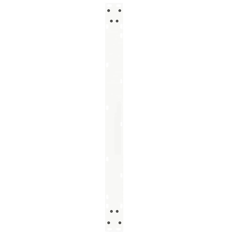 Esstischbeine V-Form 3 Stück Weiß 100x(72-73,3) cm Stahl