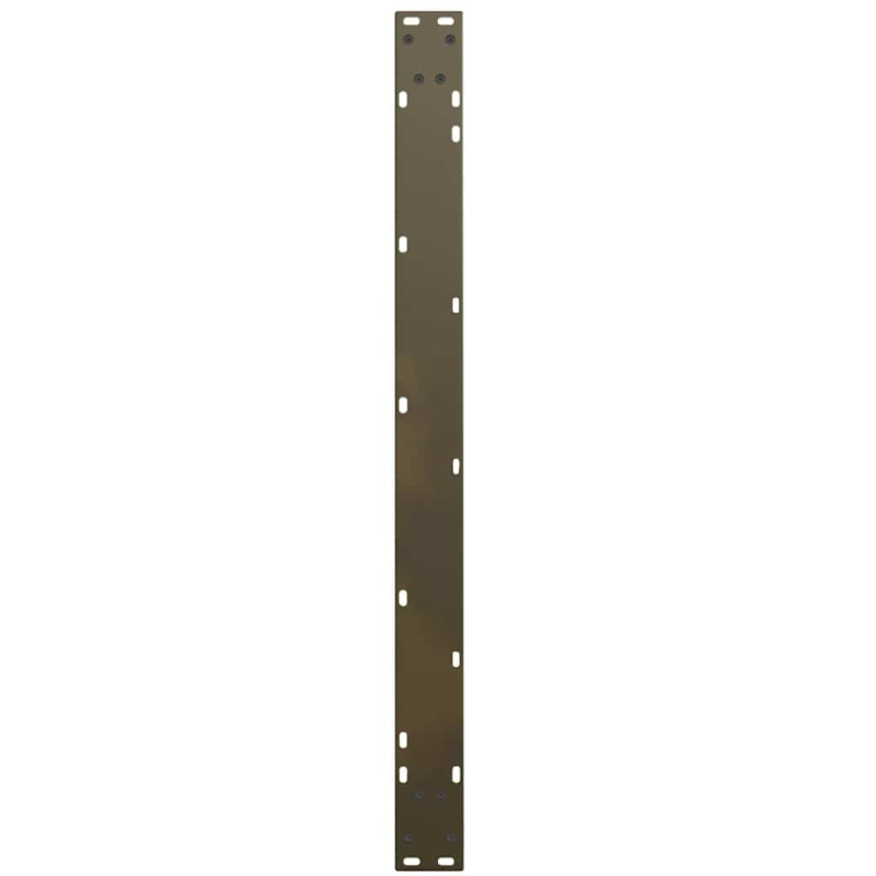 Esstischbeine V-Form 3 Stück Naturstahl 100x(72-73,3) cm Stahl
