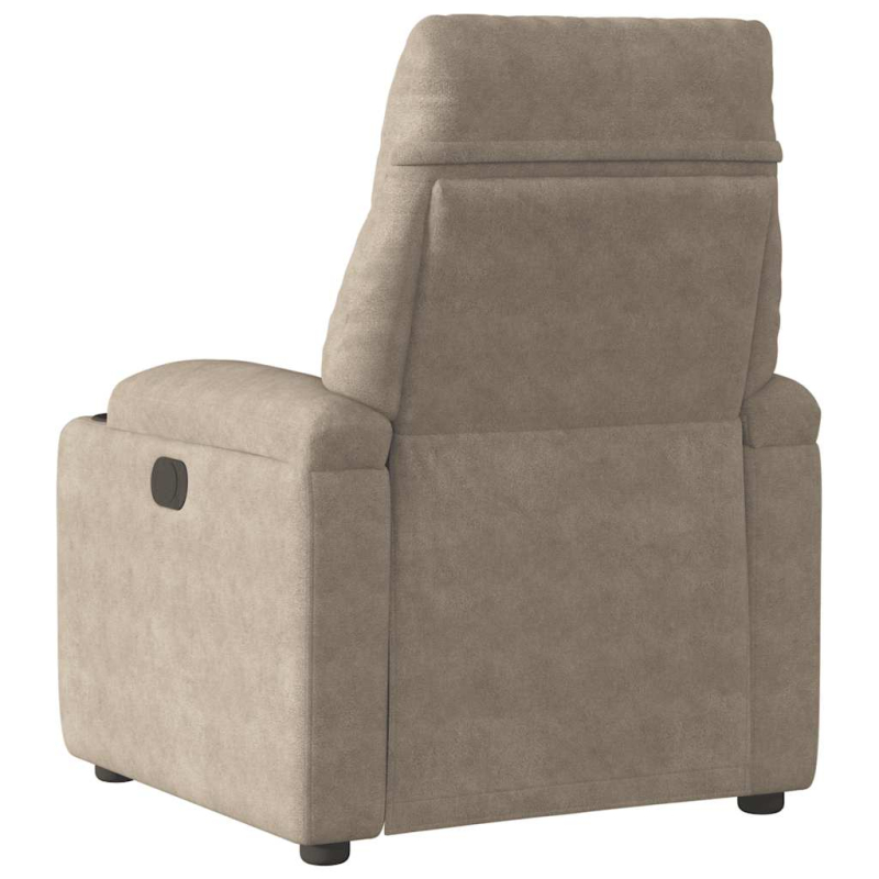 Relaxsessel Elektrisch Taupe Mikrofasergewebe