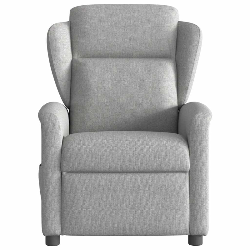 Massagesessel Elektrisch Wolkengrau Stoff