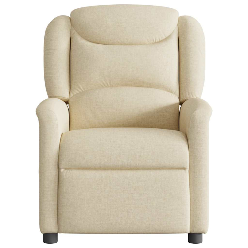 Massagesessel Elektrisch Creme Stoff