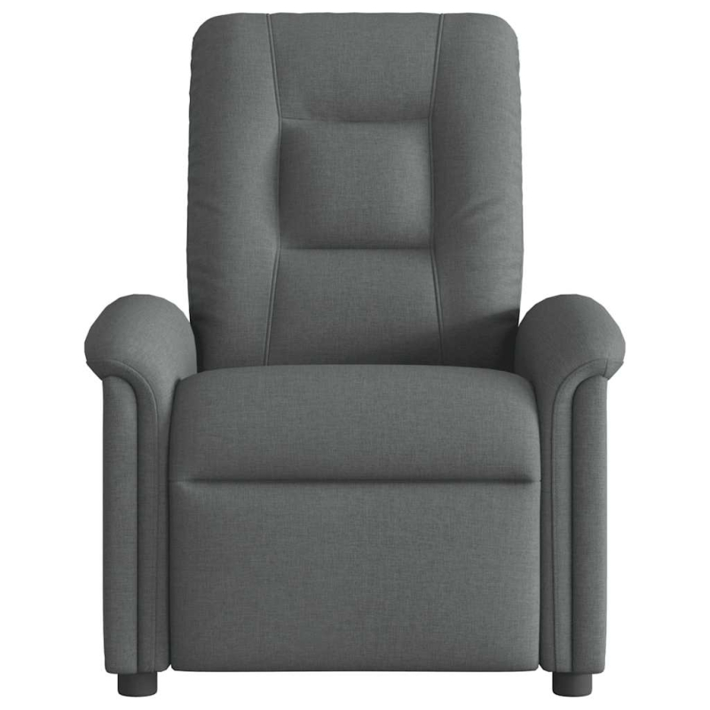 Relaxsessel Elektrisch Dunkelgrau Stoff