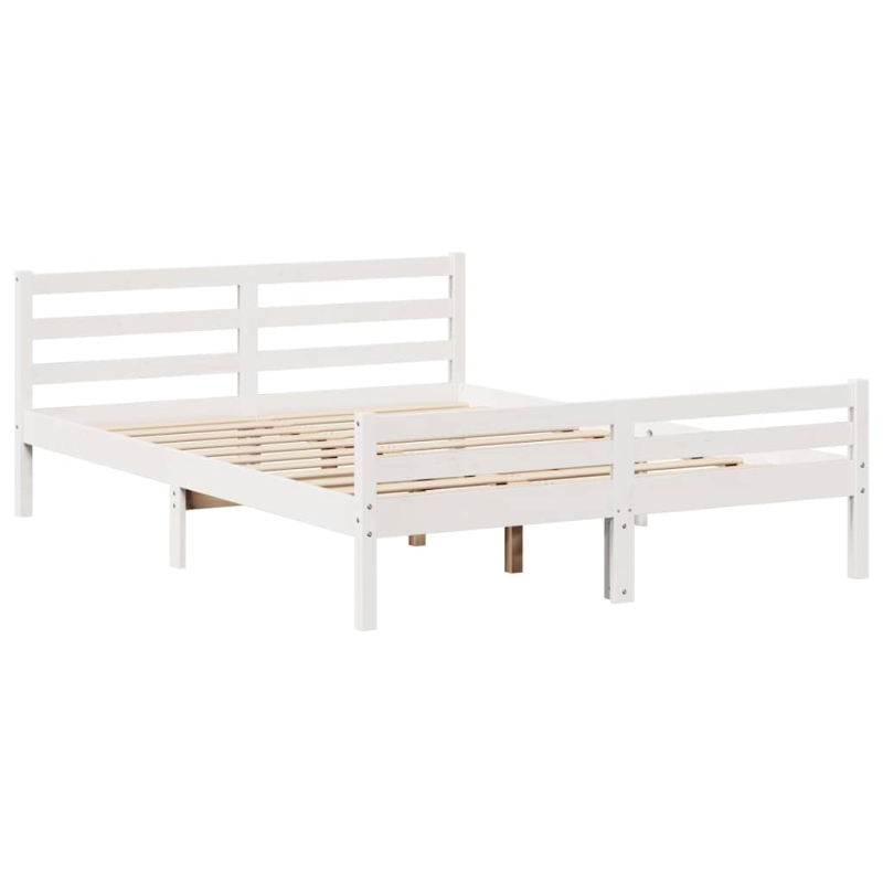 Bettgestell mit Kopfteil ohne Matratze 160x200 cm