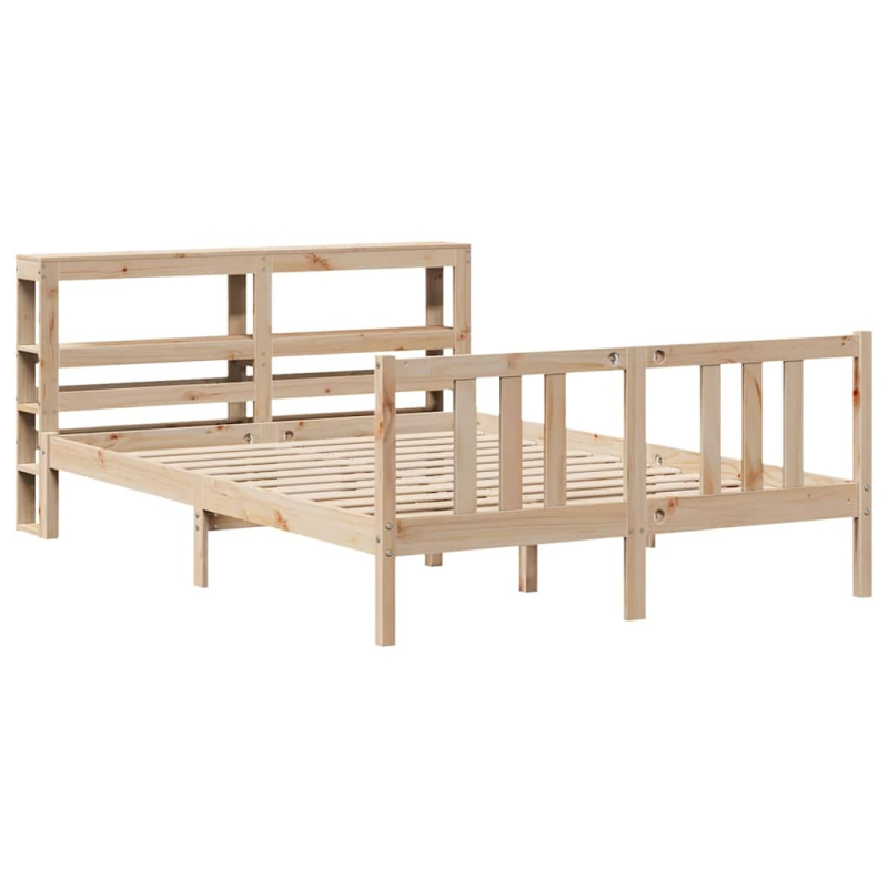 Bettgestell mit Kopfteil ohne Matratze 120x200 cm