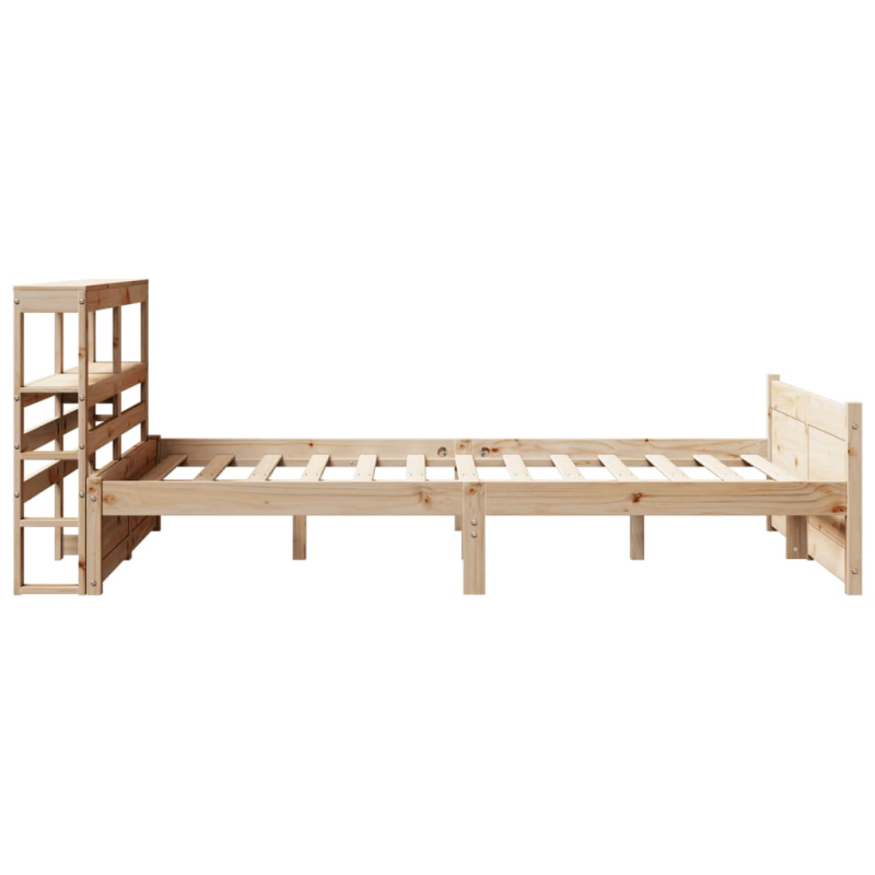 Bettgestell mit Kopfteil ohne Matratze 160x200 cm