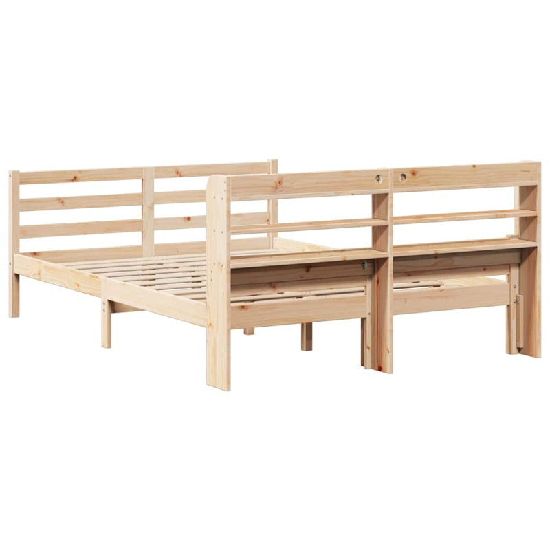 Bettgestell mit Kopfteil ohne Matratze 160x200 cm