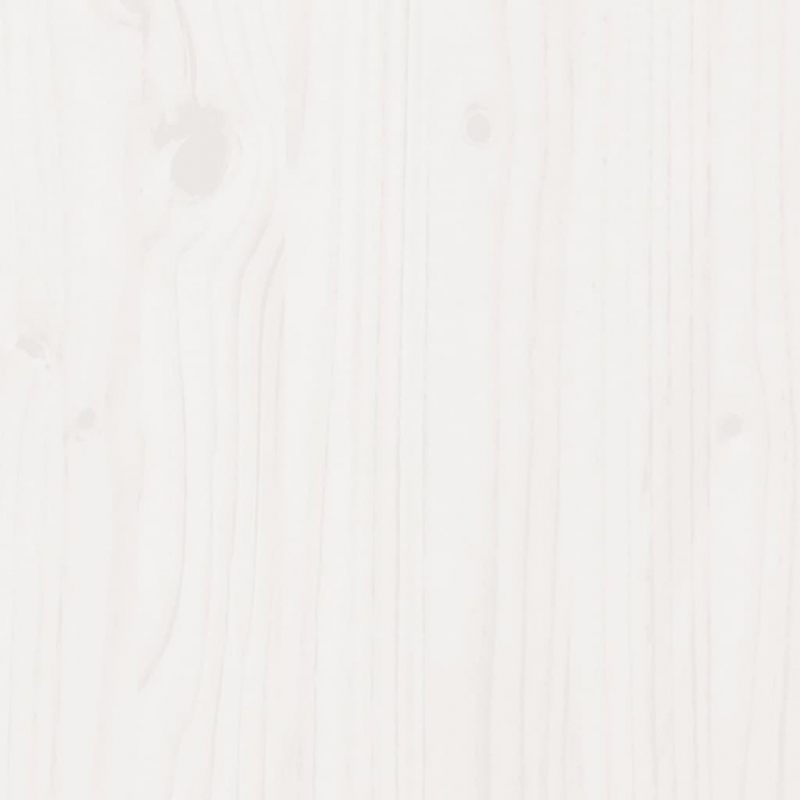 Bettgestell mit Kopfteil ohne Matratze Weiß 160x200 cm