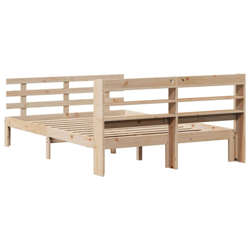 Bettgestell mit Kopfteil ohne Matratze 120x200 cm