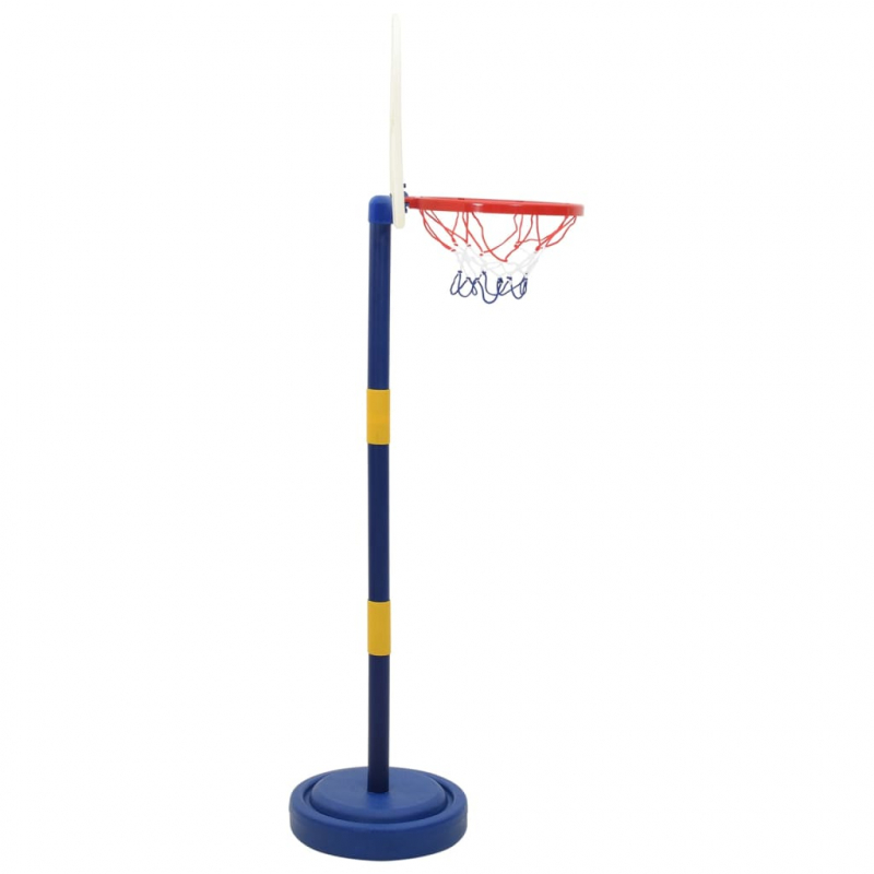 Basketballkorb mit Ständer, Ball & Pumpe Verstellbar 90/121 cm