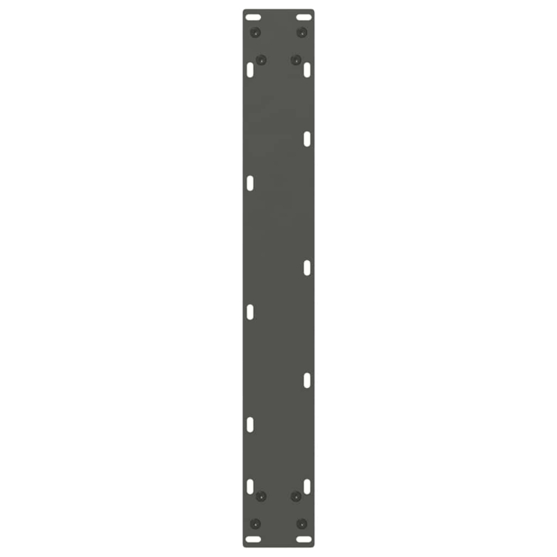 Esstischbeine U-Form 2 Stk. Anthrazit 70x(72-73) cm Stahl