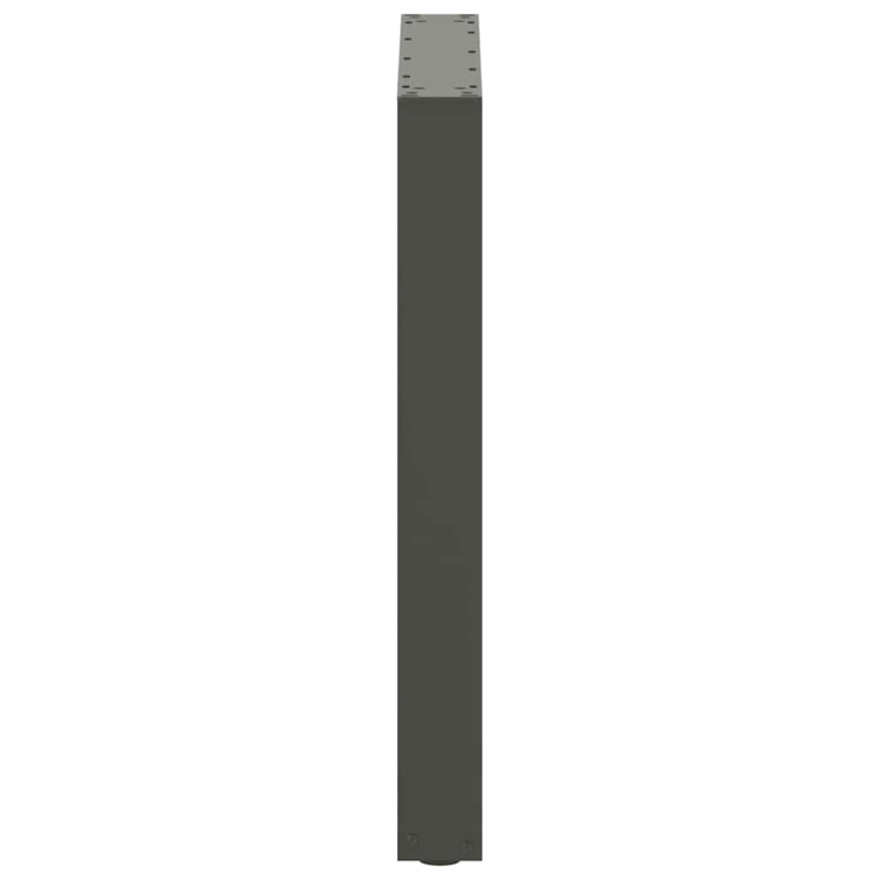 Couchtischbeine U-Form 3 Stk. Naturstahl 70x(72-73) cm Stahl