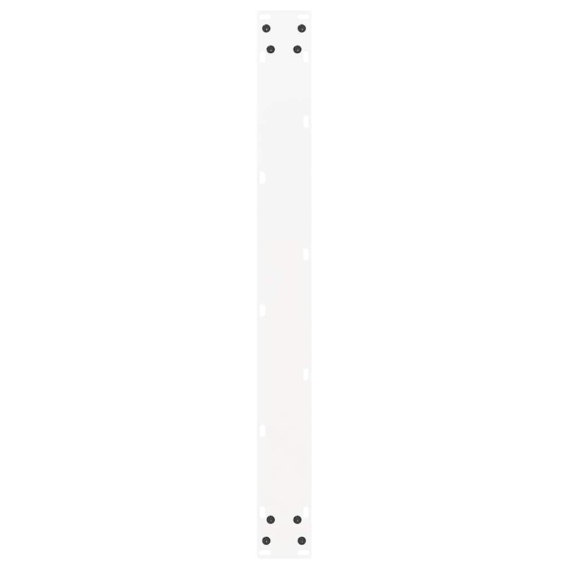 Couchtischbeine U-Form 3 Stk. Weiß 90x(72-73) cm Stahl