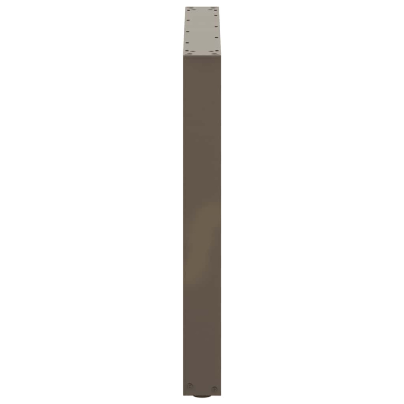 Couchtischbeine U-Form 3 Stk. Naturstahl 90x(72-73) cm Stahl