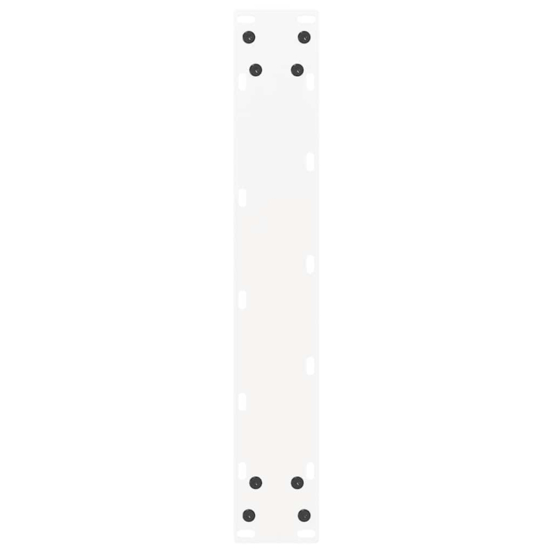 Couchtischbeine U-Form 2 Stk. Weiß 40x(90-91) cm Stahl