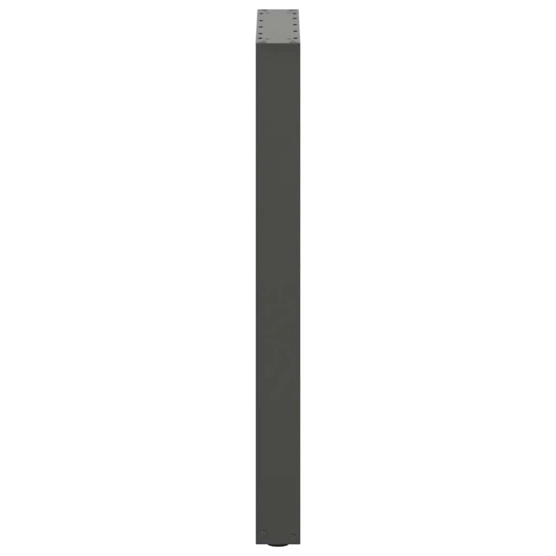 Couchtischbeine U-Form 2 Stk. Anthrazit 50x(90-91) cm Stahl