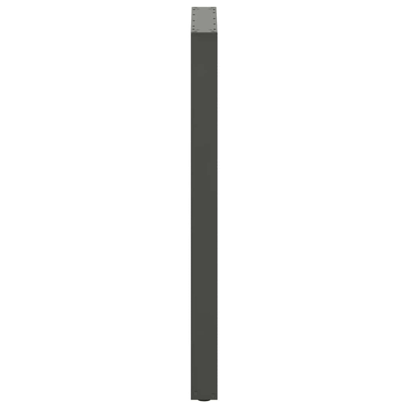Couchtischbeine U-Form 2 Stk. Anthrazit 60x(110-111) cm Stahl