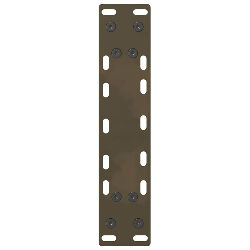 Couchtischbeine Naturstahl 2 Stk. 28x(42-43) cm Stahl