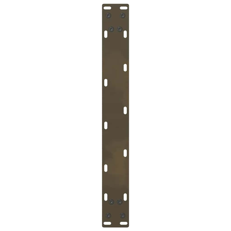 Couchtischbeine Naturstahl 2 Stk. 50x(42-43) cm Stahl