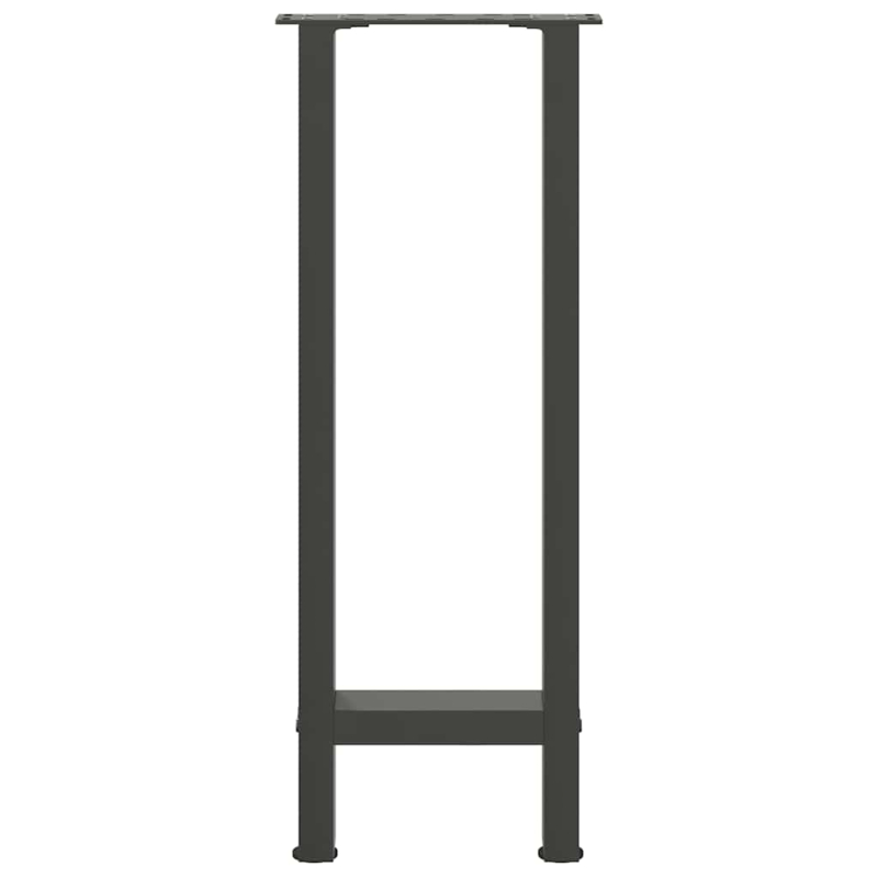 Couchtischbeine Anthrazit 2 Stk. 38x(72-73) cm Stahl