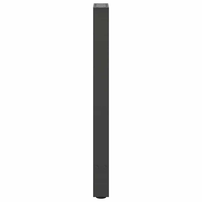 Couchtischbeine Anthrazit 2 Stk. 38x(72-73) cm Stahl