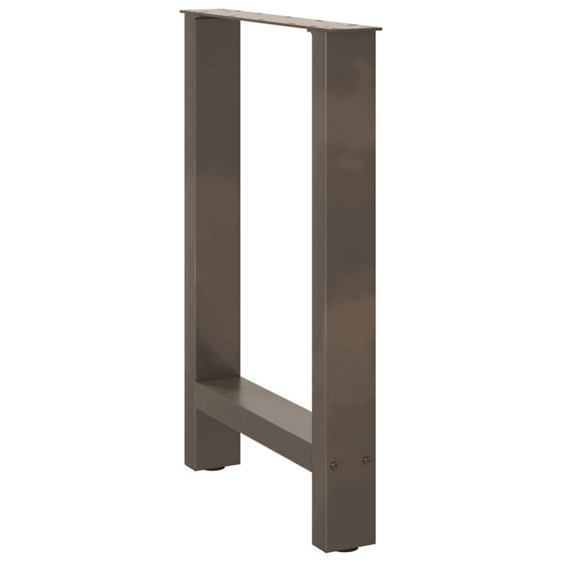 Couchtischbeine Naturstahl 2 Stk. 50x(72-73) cm Stahl