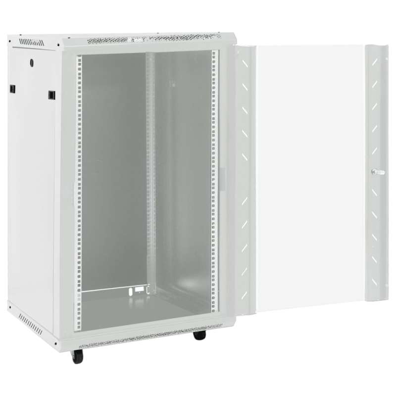 18U Netzwerkschrank 19 IP20 Grau 60x60x100 cm