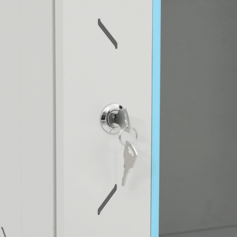 18U Netzwerkschrank 19 IP20 Grau 60x60x100 cm