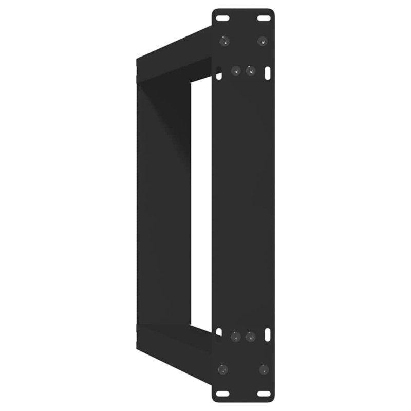 Konsolentischbeine U-Form 2 Stk. Schwarz 28x(72-73) cm Stahl