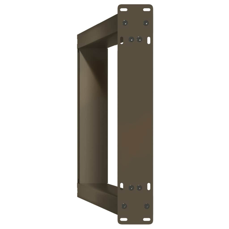 Konsolentischbeine U-Form 2 Stk. Naturstahl 28x(72-73) cm Stahl