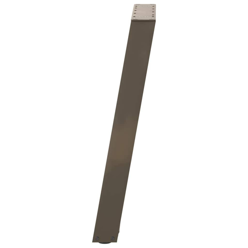 Konsolentischbeine U-Form 2 Stk. Naturstahl 38x(72-73) cm Stahl