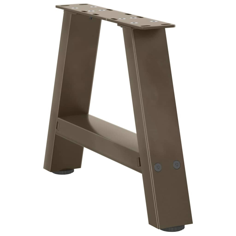 Couchtischbeine A-Form 2 Stk. 40x(30-31) cm Stahl