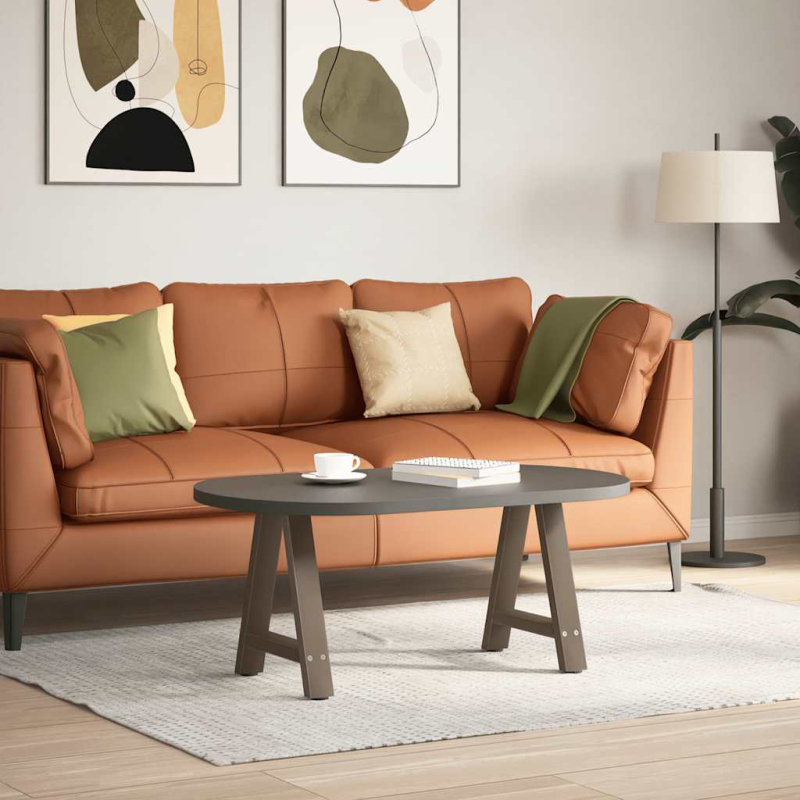Couchtischbeine A-Form 2 Stk. 50x(42-43) cm Stahl