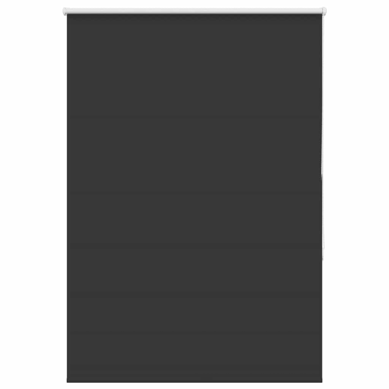 Verdunkelungsrollo Schwarz 95x130 cm Stoffbreite 90,7 cm