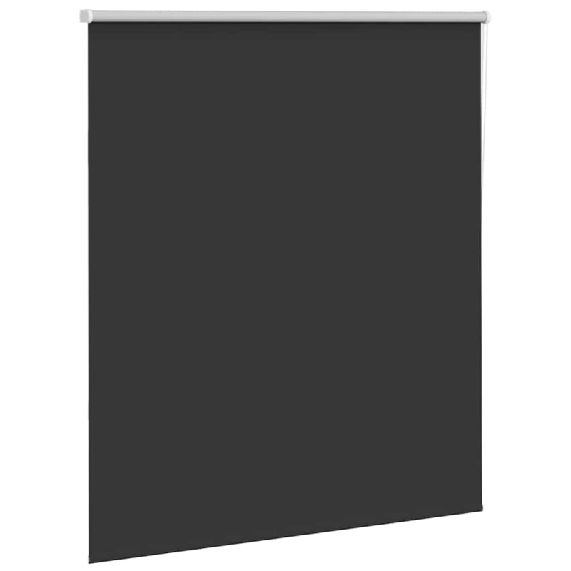 Verdunkelungsrollo Schwarz 125x175 cm Stoffbreite 121,6 cm
